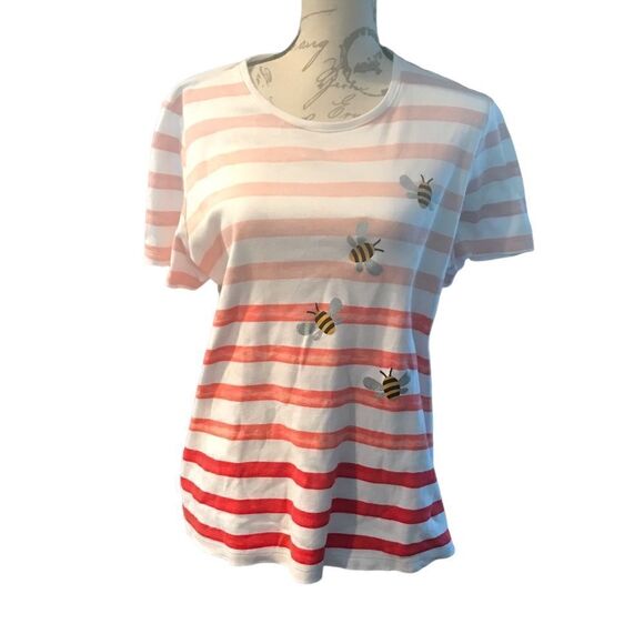 Kim Rogers Bumblebee Large Short Sleeve Blouse - Picture 2 of 11